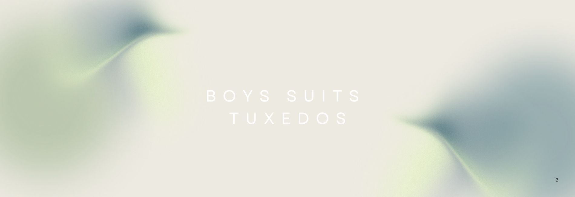 Boys Tuxedo
