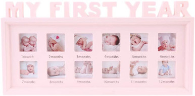 Creative DIY Baby My First Year Photos Frame