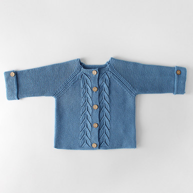 Baby Blue Colour Cardigan 3 to 18 Month