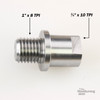 Hurricane, Headstock Spindle Adapter, Converts 3/4" x 10 TPI to 1" x 8 TPI