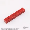 Legacy, Acrylic Pen Blank, Bright Red with Red Crush, Single Blank
