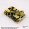 Legacy, Acrylic Pen Blank, Canary Yellow Pearl with Black Lines, Single Blank