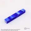 Legacy, Acrylic Pen Blank, Ultramarine Blue with White Lines, Single Blank