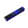 Legacy, Acrylic Pen Blank, Sapphire Blue with Black Lines, Single Blank
