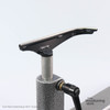Robust, J-Curved Tool Rest, 9" Wide, Short Post