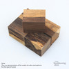 Legacy, Cocobolo Wood Turning Blank, Multi-Toned, 1 1/2" x 1 1/2" x 2"