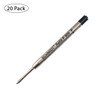 Schmidt, P900, Parker Style Pen Refill, Fine, Black, 20 Pack