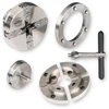Axminster Woodturning, Clubman SK100 Chuck Package with 1" x 8 TPI Direct Thread