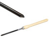 Robust, G-500D-WH, 1/2” Detail/Spindle Gouge with Maple Handle