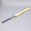 Robust, G-375D-WH, 3/8” Detail/Spindle Gouge with Maple Handle