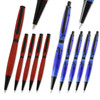 Legacy, Slimline Pen and Pencil Kit Combo Set, Black Chrome, 10 Pack