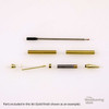 Legacy, Slimline Pen and Pencil Kit Combo Set, Gun Metal, 10 Pack