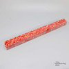 Legacy, Premium Resin Project Blank, Red with Gold Flakes, 1  1/2" x 1  1/2" x 19" Long