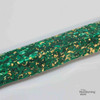 Legacy, Premium Resin Project Blank, Green with Gold Flakes, 1  1/2" x 1  1/2" x 19" Long