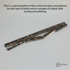 Legacy, Premium Resin Pen Blank, Glowing Embers,  20" Long