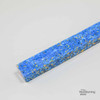 Legacy, Premium Resin Project Blank, Blue with Gold Flakes, 1  1/2" x 1  1/2" x 19" Long