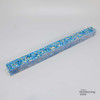 Legacy, Premium Resin Project Blank, Blue with Gold Flakes, 1  1/2" x 1  1/2" x 19" Long