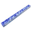 Legacy, Premium Resin Project Blank, Blue and Pearl Swirl, 1  1/2" x 1  1/2" x 19" Long