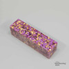 Legacy, Premium Resin Project Blank, Purple with Gold Flakes, 1  1/2" x 1  1/2" x 6" Long