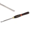Henry Taylor Diamic, HCT124JB, Jason Breach 3/8" Taper Sided Square Scraper Negative Top Rake - 10" Handle