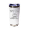 "Every Tree Deserves A Second Chance!" (Style 2) Stainless Steel Tumbler, 20 Oz.