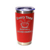 "Every Tree Deserves A Second Chance!" Stainless Steel Tumbler, 20 Oz.