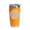 "Woodturning Is How I Roll" Stainless Steel Tumbler, 20 Oz.
