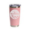 "I'm A Woodturner. How Cool Are You?" Stainless Steel Tumbler, 20 Oz.