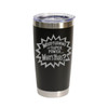 "Woodturning Is My Super Power… What's Yours?" Stainless Steel Tumbler, 20 Oz.