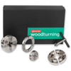 Axminster Woodturning, Clubman SK100 Chuck Package with 1 1/4" x 8 TPI Direct Thread, B Stock