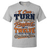 "I Can Turn One Simple Project" Men's Unisex Classic Fit Grey T-Shirt, Choose Your TShirt Size
