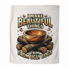 "I Make Beautiful Things From Ugly Logs" Microfiber Towel