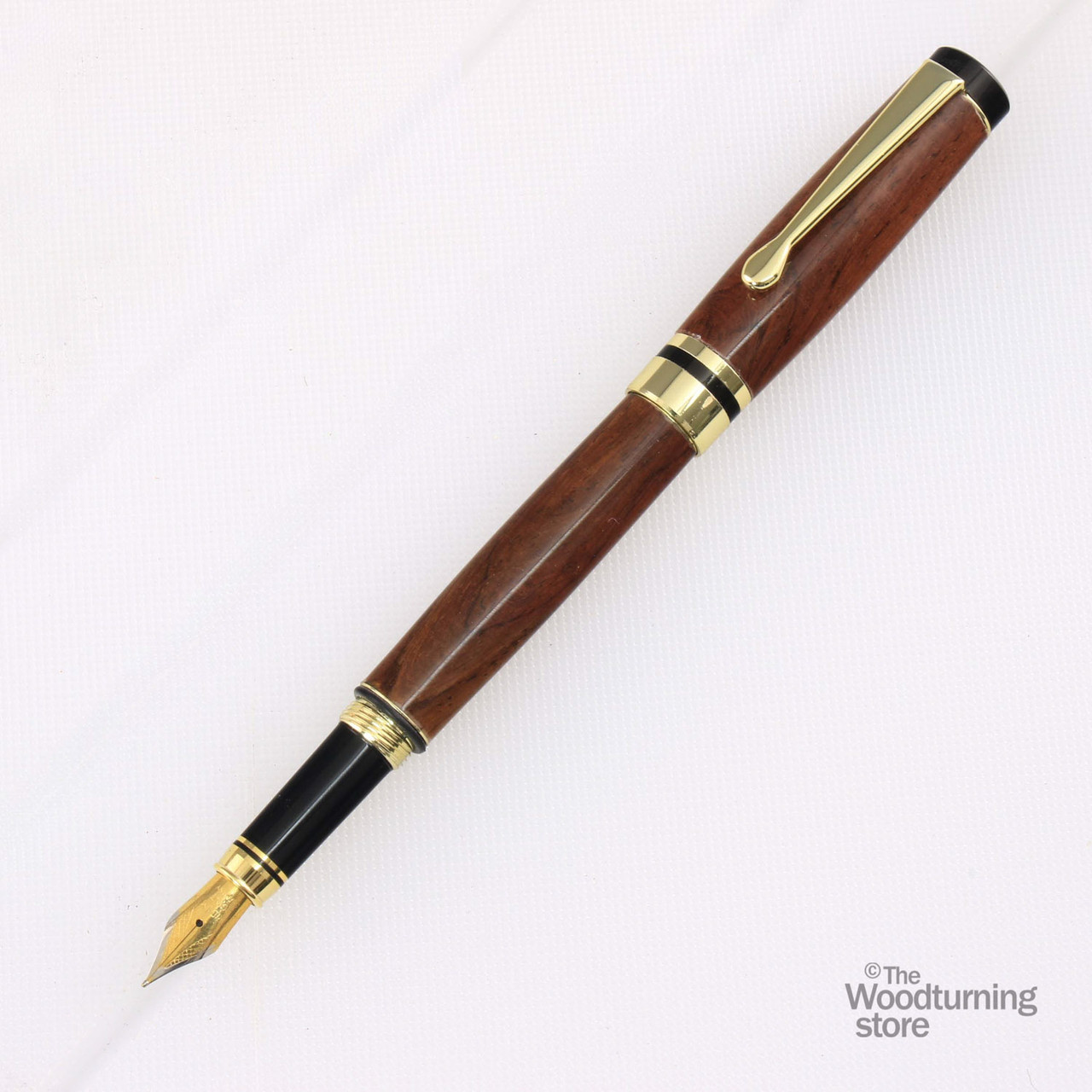 Legacy, Classic Fountain Pen Kit Gold The Woodturning Store