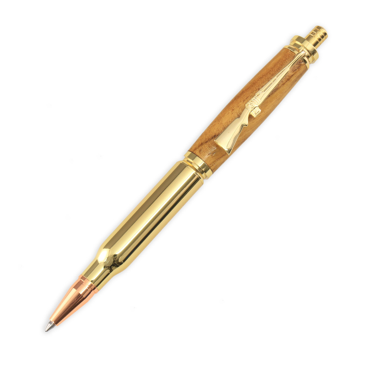 Legacy, Bullet Click Pen Kit, Gold with Copper