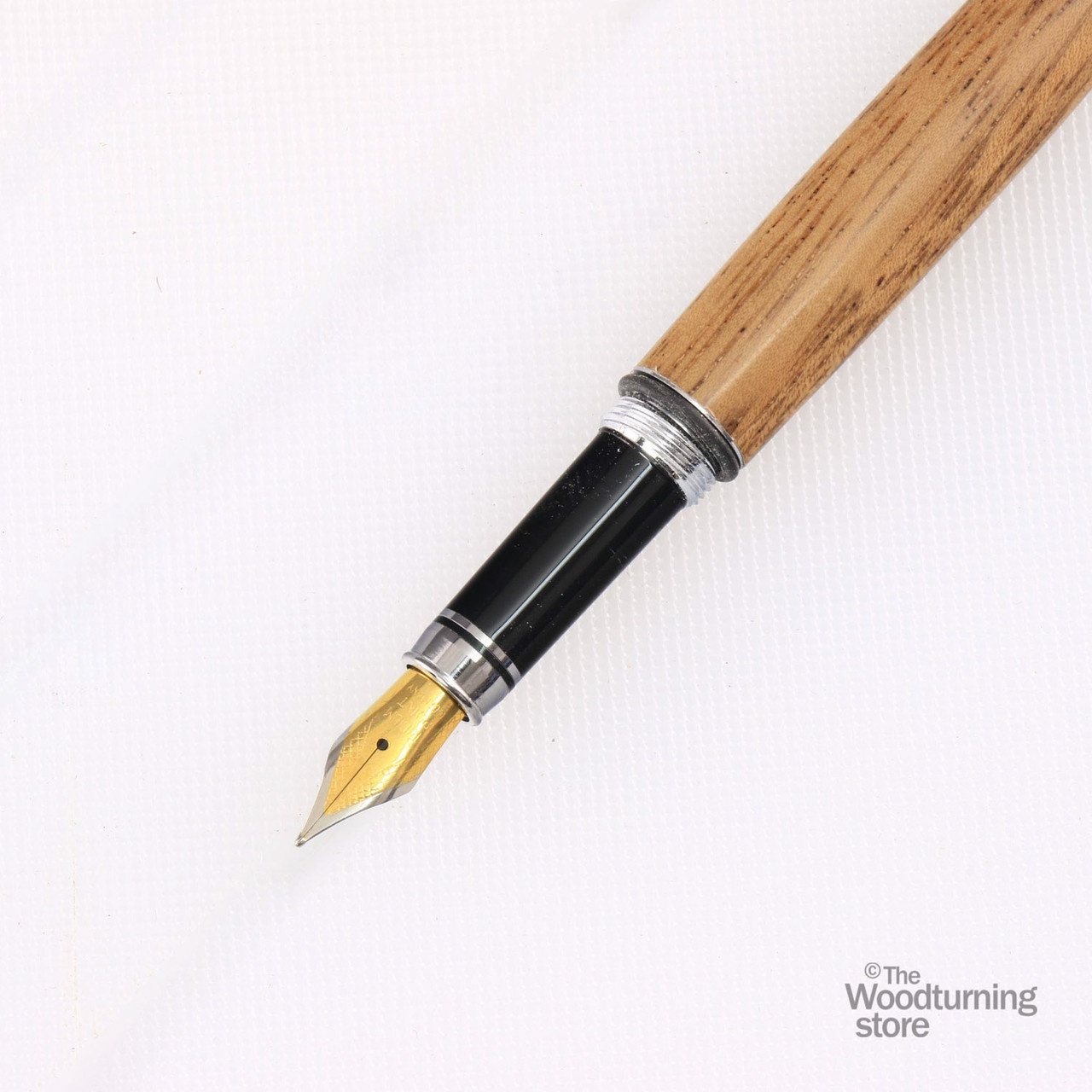 Legacy, Classic Fountain Pen Kit, Chrome - The Woodturning Store