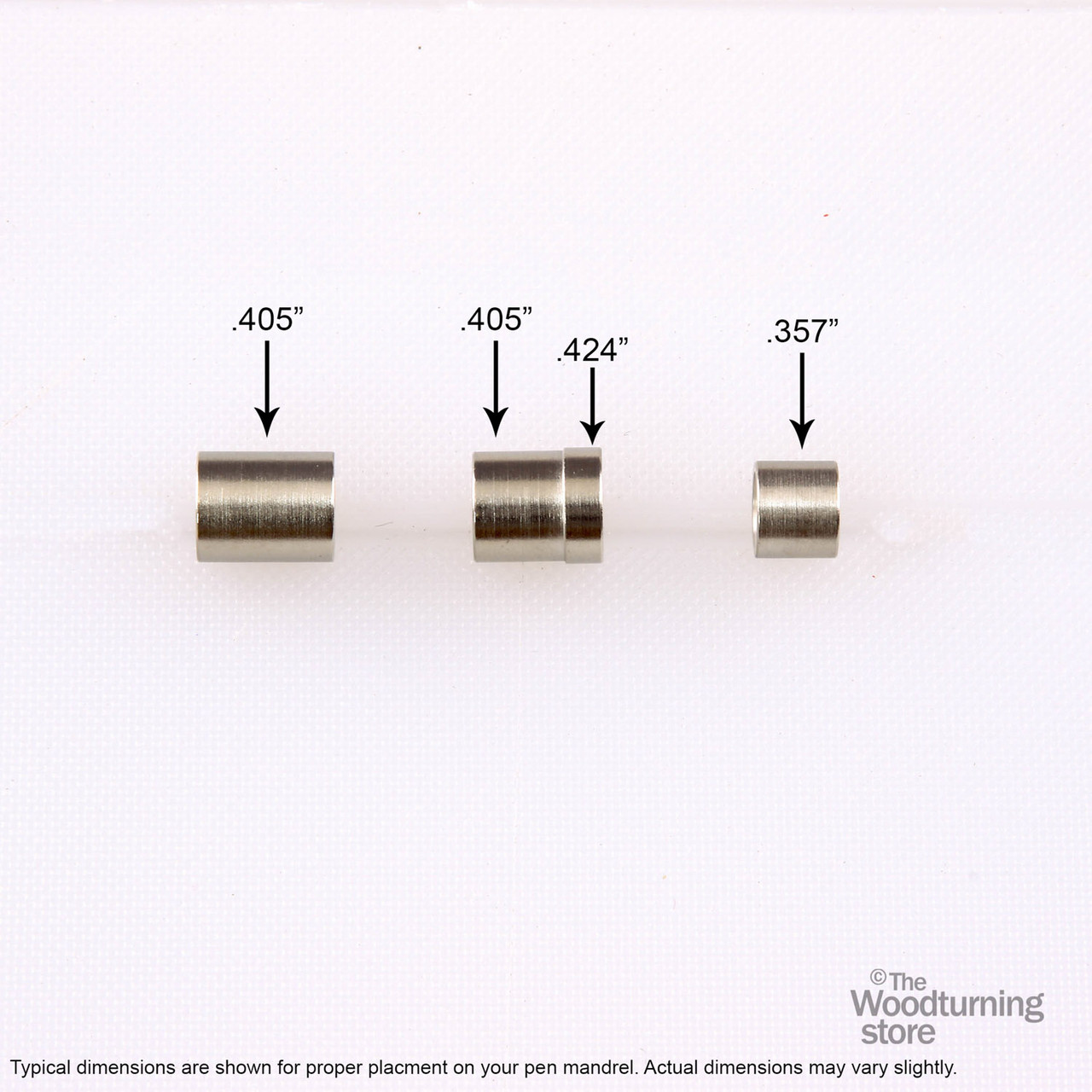 Pen Turning Bushing Chart