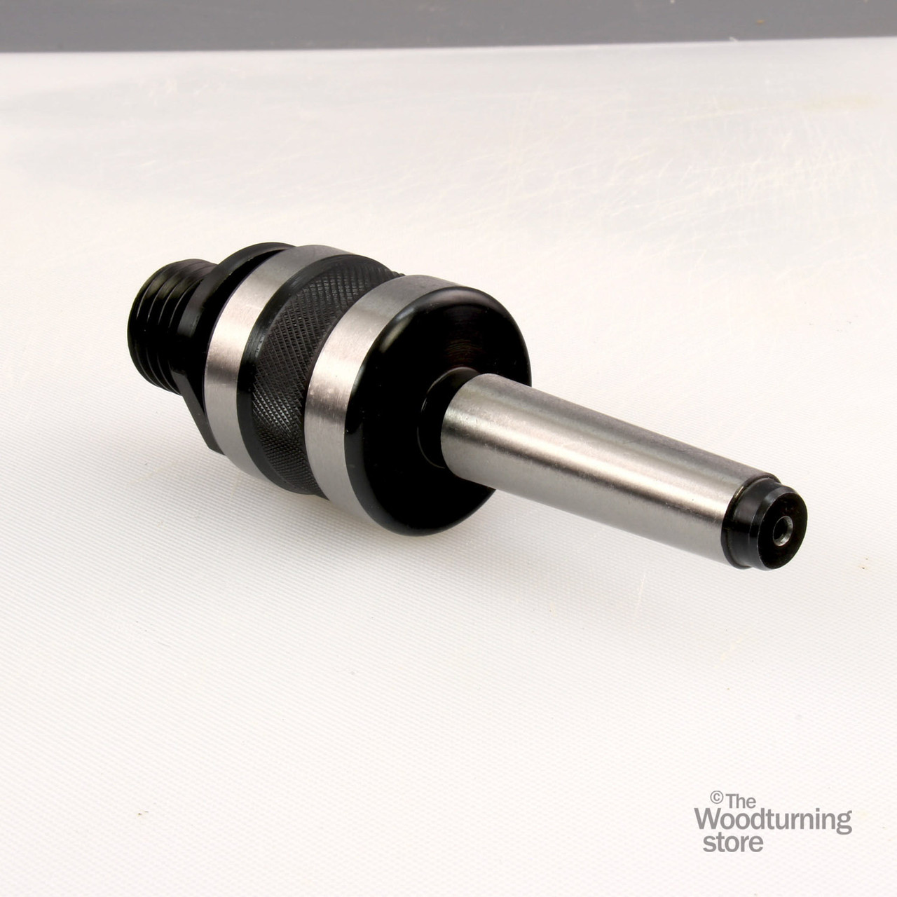 Hurricane Live Tailstock Chuck Adapter, 1" x 8 TPI, 2MT The