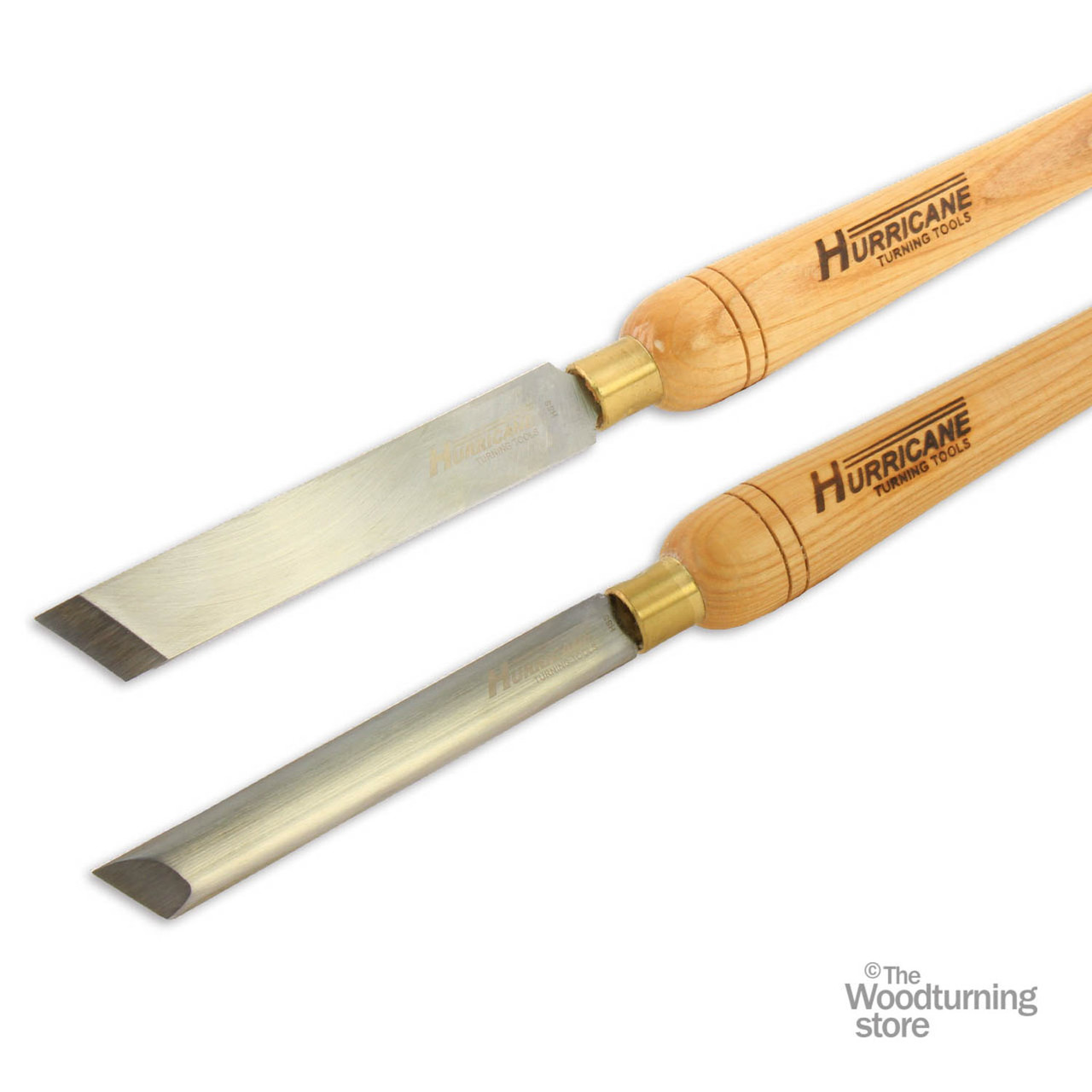 Hurricane, HSS, 2 Piece Skew Chisel Tool Set (3/4" and 1" Wide)