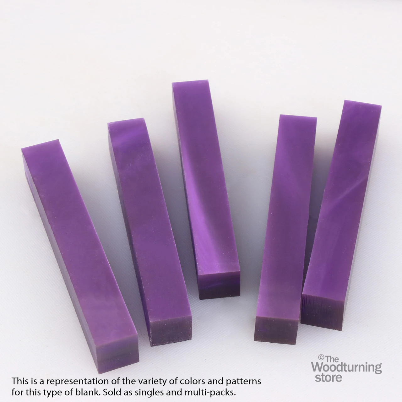 Legacy, Acrylic Pen Blank, Royal Purple Pearl, Single Blank