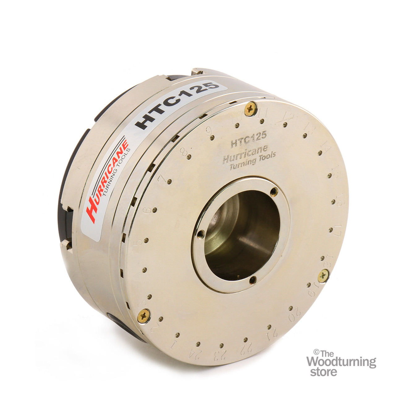 Hurricane, HTC125, 5" Chuck Kit with Dovetail Jaws and 1 1/8" x 8 TPI Insert