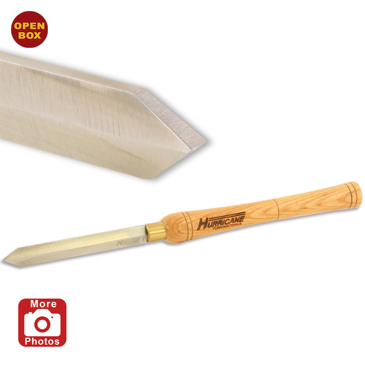 Hurricane 3/4"x3/16"  Diamond Parting Tool, High Speed Steel w Handle, B Stock