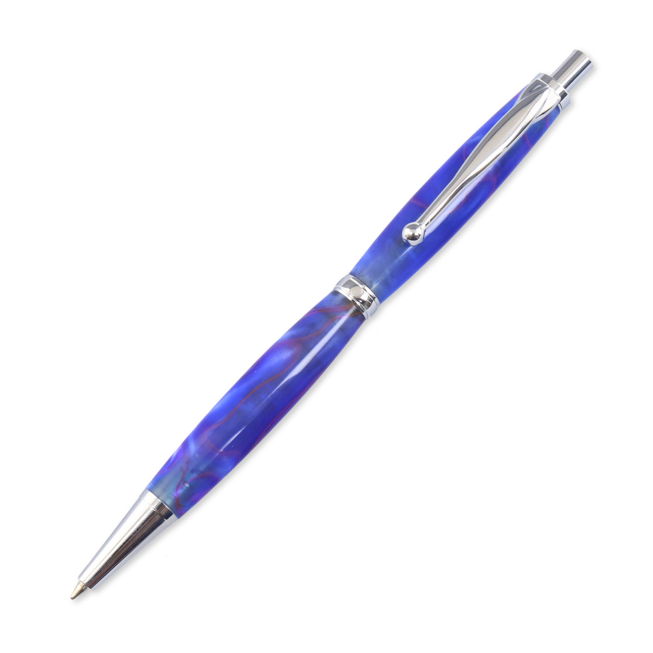 Legacy, Fancy Click Pen Kit, Chrome