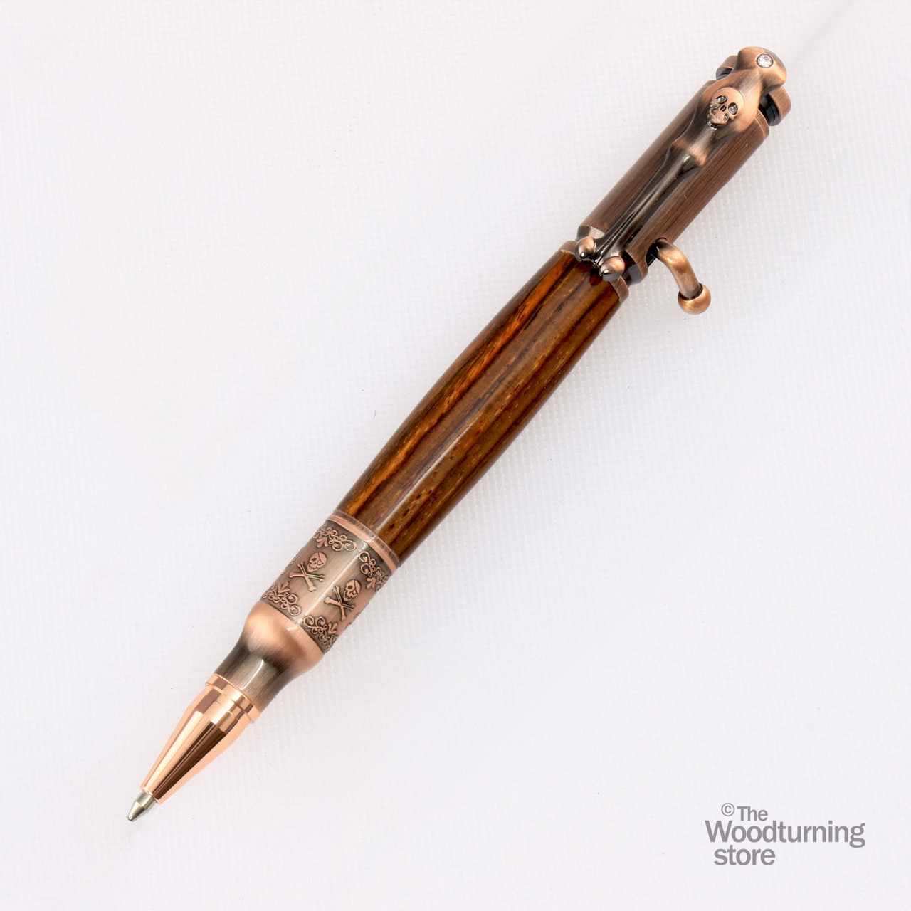 Legacy, Buccaneer Pen Kit, Antique Rose Copper