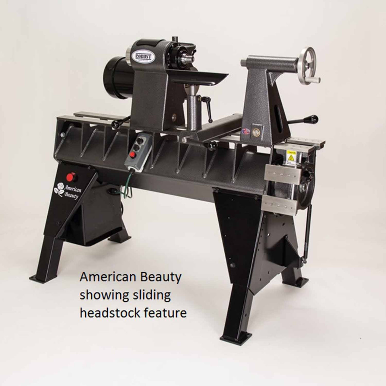 Robust, American Beauty 25" Woodturning Lathe, Standard Bed, 3HP Motor
