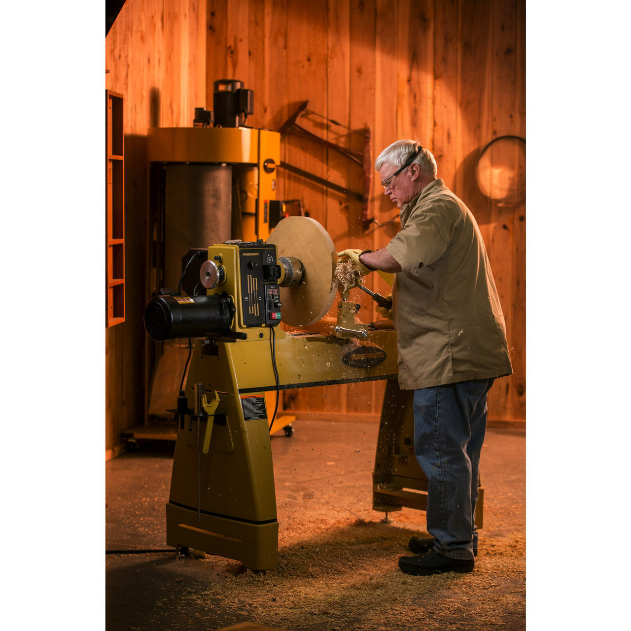 Powermatic, 3520C Lathe, 2 HP, 230V - The Woodturning Store