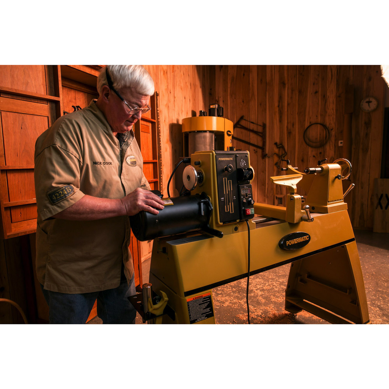 Powermatic, 3520C Lathe, 2 HP, 230V - The Woodturning Store