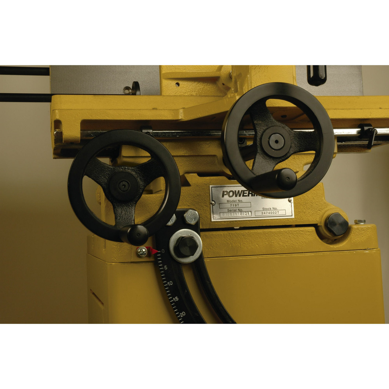 Powermatic, 719T, Tilt Table Mortiser with stand, 1HP, 1PH, 115/230V The Woodturning Store