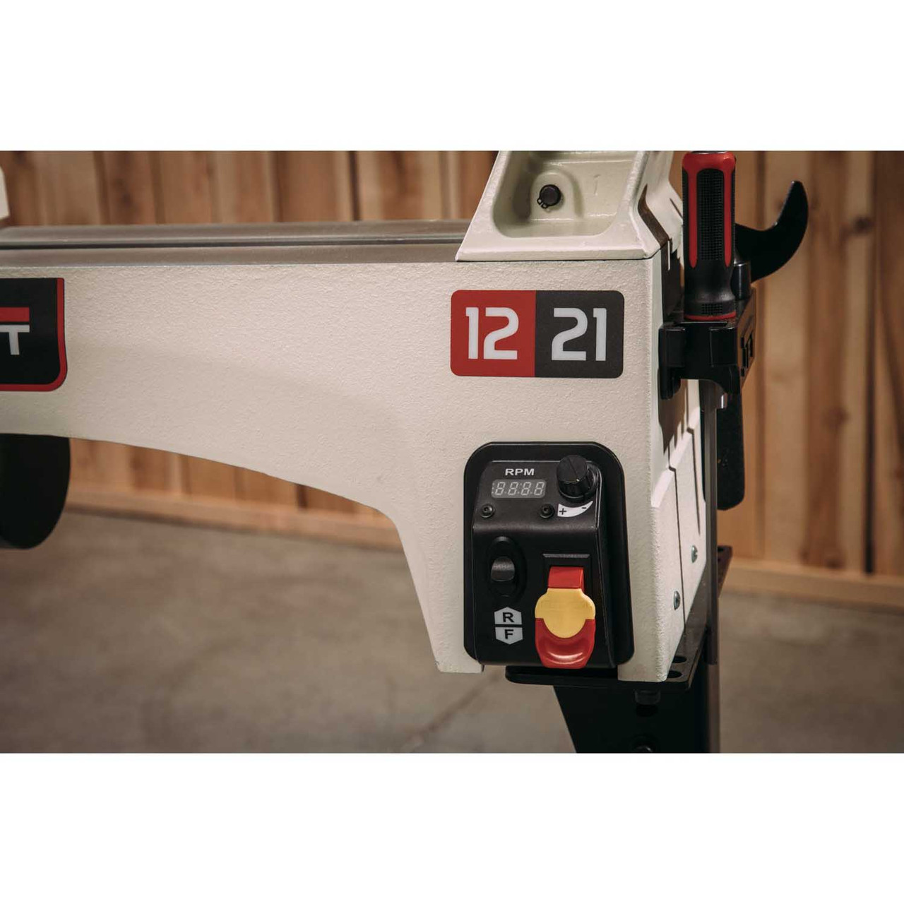 Jet, JWL-1221VS, 12'' x 21'' Variable Speed Wood Lathe, 1HP, 115V