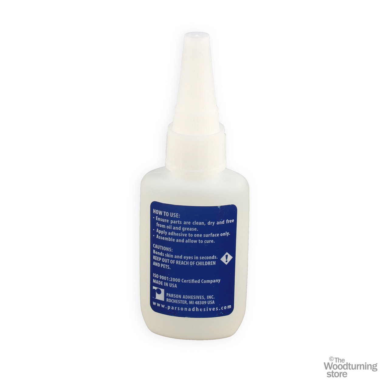 Parfix, 3460, Low Odor, Low Bloom CA Glue and Pen Turner's Finish, Medium, 2 Oz. Bottle