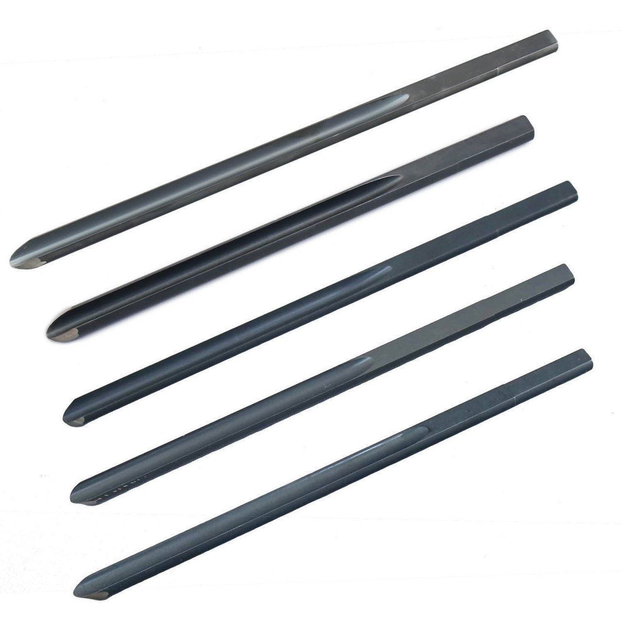 Robust 5 Piece Bowl Gouge and Detail Gouge Set